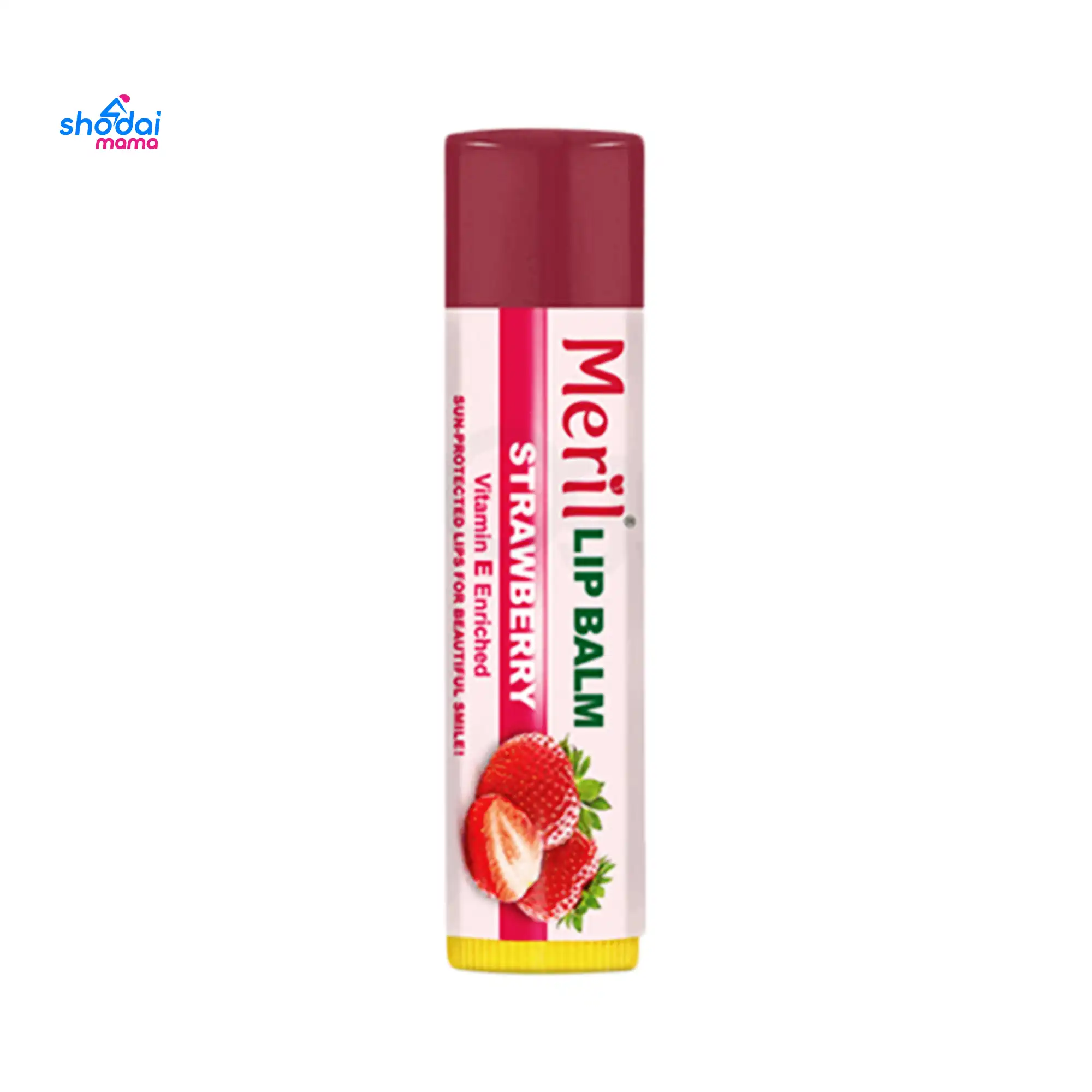 Meril Lip Balm Strawberry 4.8gm